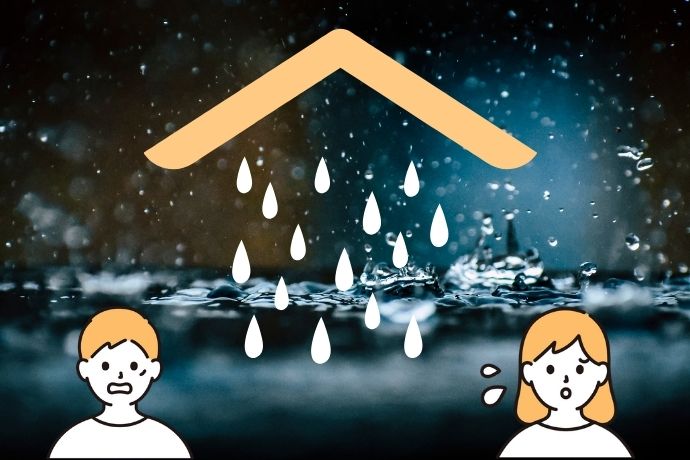 代表的な雨漏りの原因