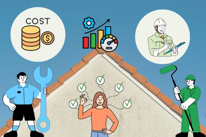 再塗装とカバー工法の費用・工期・性能比較